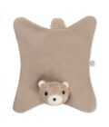 Πανάκι παρηγοριάς ANIKA BROWN TEDDY από 100% οργανικό βαμβάκι-1