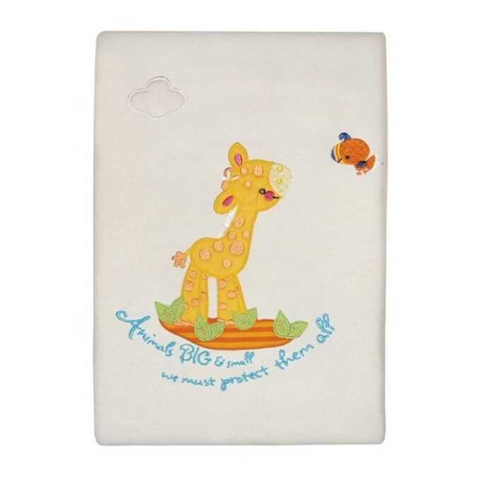 Fisher Price Κουβέρτα Fleece des.201 Κούνιας-1