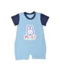 Miffy Des.11 Φορμάκι Καλοκαιρινό Σιέλ Ανοιχτό Με Κέντημα 6-9 Mηνών/68 cm-1