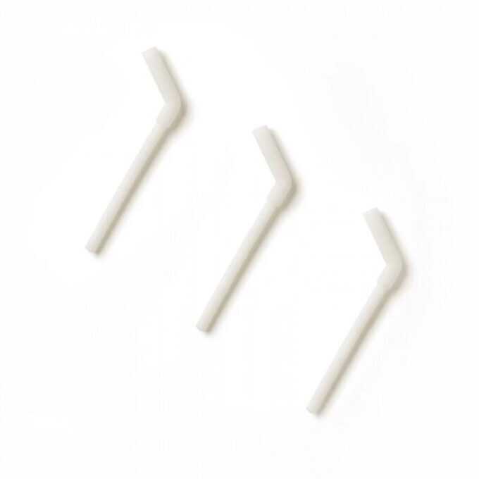 Miniware Des.15 3 τεμ Καλαμάκι Σιλικόνης Γκρι-1