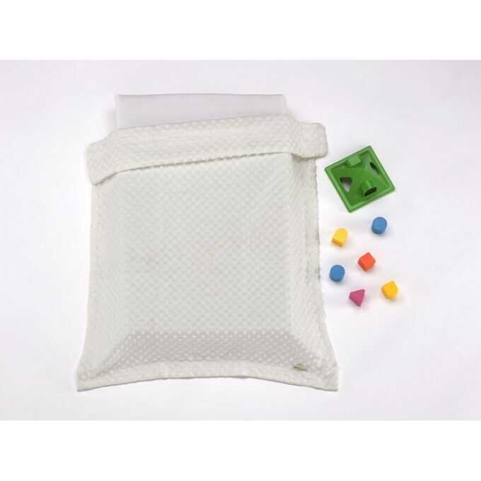 Κουβέρτα Mora COPITOS 80Χ110 ΛΕΥΚΗ 100% polyester-1