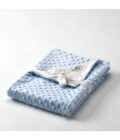 Κουβέρτα MORA DUBIDU 80Χ110 γαλάζια 100% polyester-1