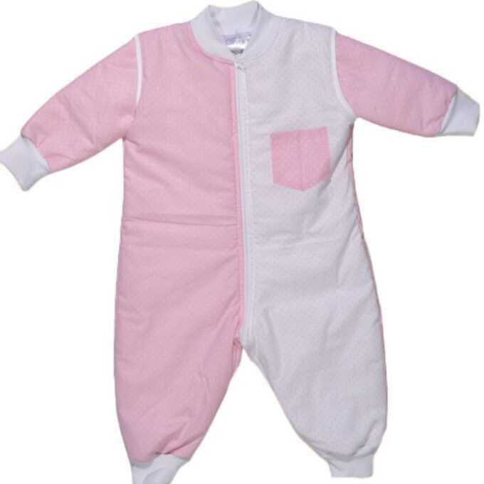 Oliver Baby des.12 Υπνοφόρμα ΧΩΡΙΣ αποσπώμενα μανίκια Ροζ-2,5 Tog-Νο4/0,90cm-1