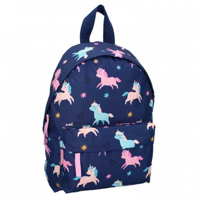 Σακίδιο Pret Unicorn Blue 31x22x9-1