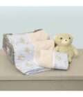 Oliver Baby Σετ Πετσέτες Εμπριμέ - 2 τεμ Σχ΄΄εδιο 211 100% βαμβάκι 450 ΓΡΜ/ΤΜ - 30Χ50 70Χ120 - Ελληνικής ραφής-1