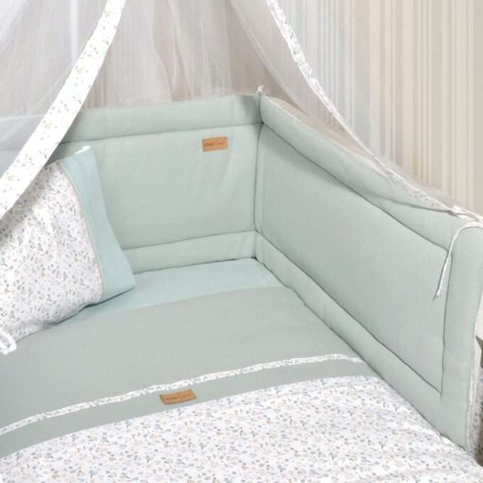 Oliver Baby Des.403 Πάντα Διπλής Όψης 34x210 Μέντα-1