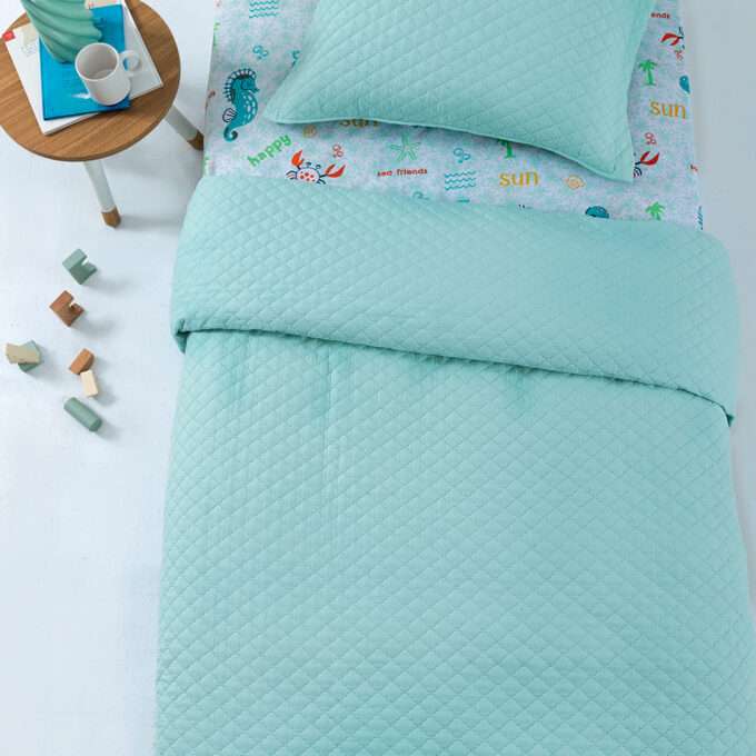 Σετ Κουβερλί King size 260x240 JENN/2 AQUA