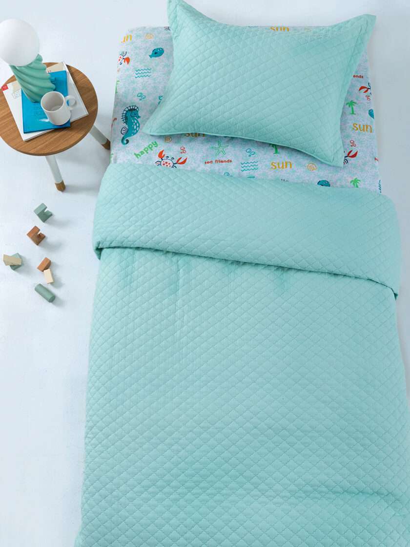 Σετ Κουβερλί King size 260x240 JENN/2 AQUA
