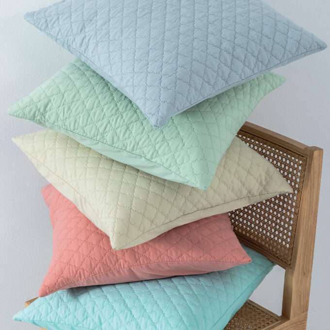 Διακοσμητική μαξιλαροθήκη 48x48 JENN/2 IVORY
