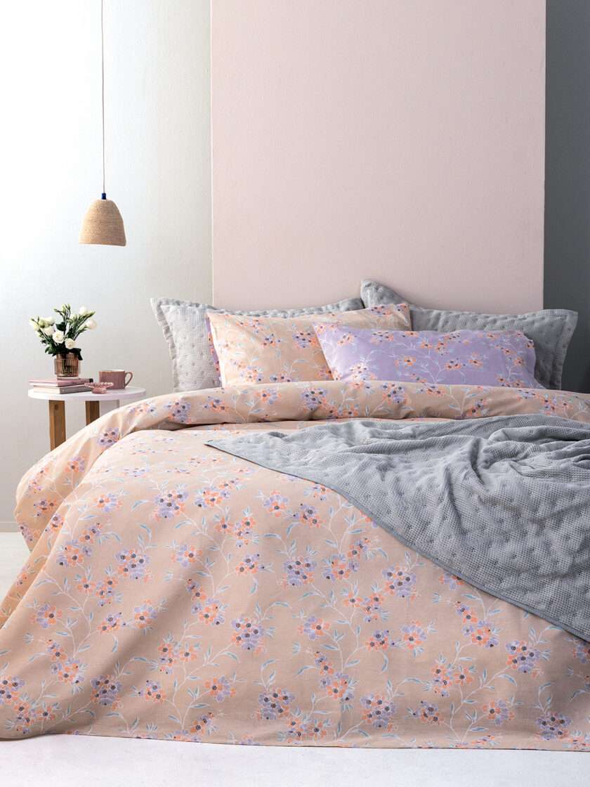 Σετ Μονά Σεντόνια Fashion Life 170x260 FL6262 Χωρίς Λάστιχο