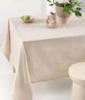 Τραπεζομαντηλο Αλεκιαστο Formal Dinner 175x160 MILLY BEIGE