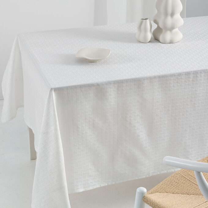 Τραπεζομάντηλο Αλεκιαστο Formal Dinner 175x260 MILLY WHITE