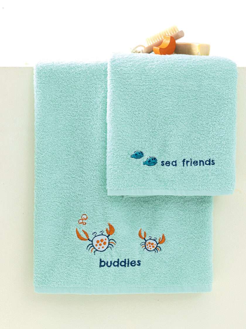 Σετ Παιδικές Πετσέτες Kids Bath CRABS