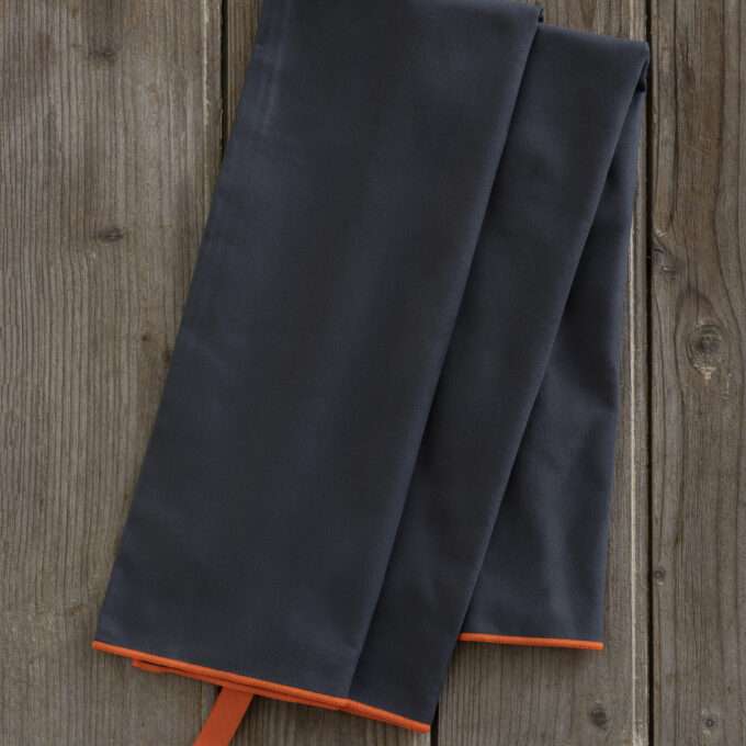 Πετσέτα Θαλάσσης 90x160 - Riva Dark Gray