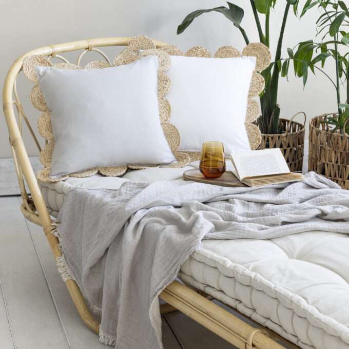 Διακοσμητικό Μαξιλάρι 45x45 - Sage White
