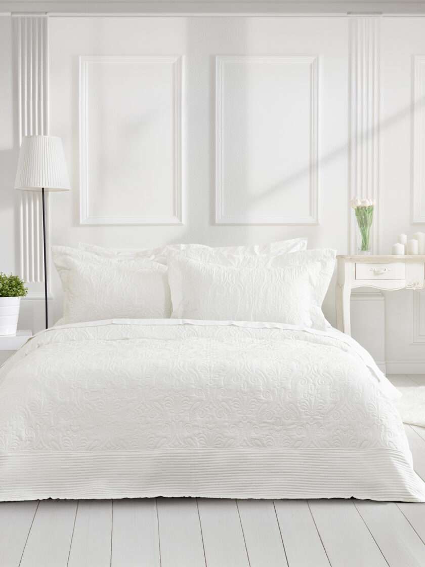 Σετ Κουβερλί 240x260 - Harmony Off White