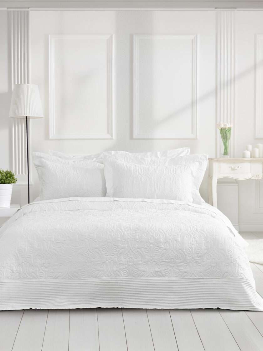 Σετ Κουβερλί 240x260 - Harmony White