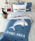 Κουβερλί Μονό 160x220 - Shark Area