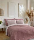 Κουβερλί Μονό 160x240 - Nala Wild Dusty Pink / Apple