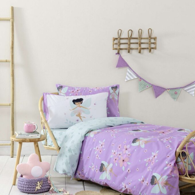 Σετ Σεντόνια Μονά με Λάστιχο - Feya