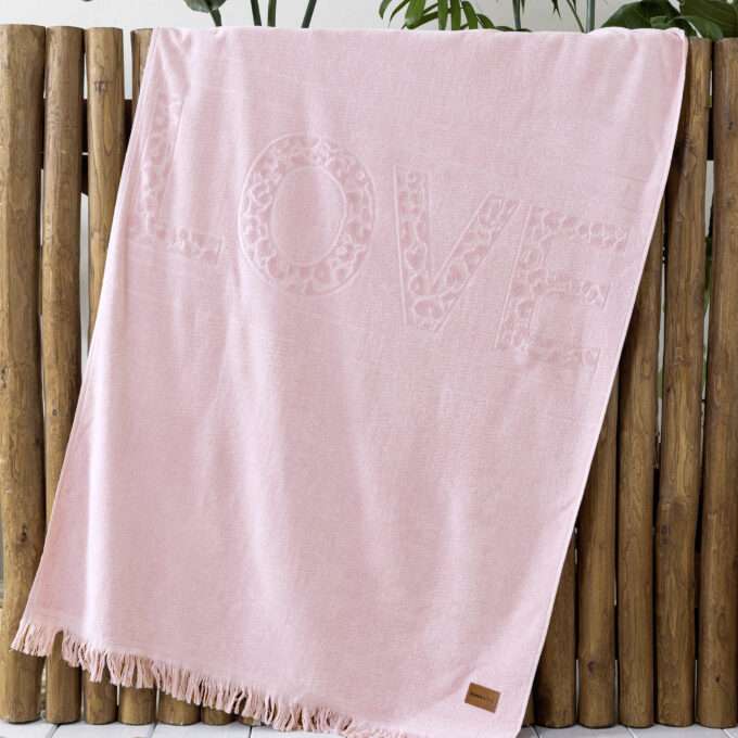 Πετσέτα Θαλάσσης 90x160 - Salty Love Jacquard