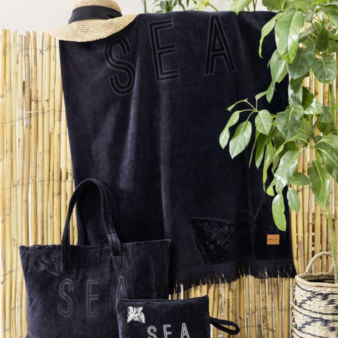 Πετσέτα Θαλάσσης 90x160 - Sea Serene Jacquard