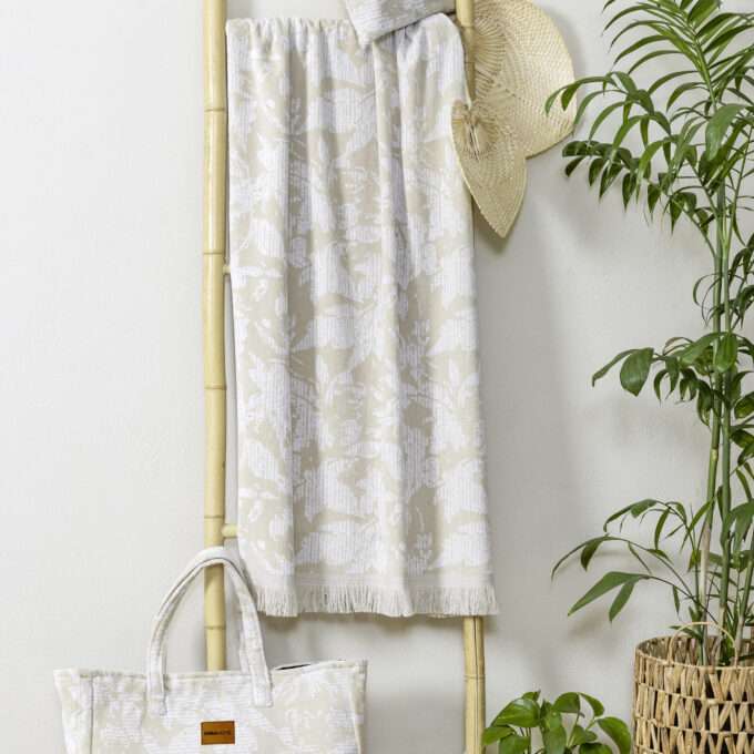 Πετσέτα Θαλάσσης 90x160 - Wild Coast Jacquard