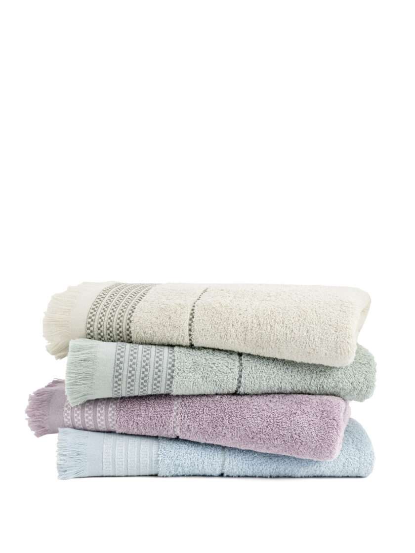 Σετ Πετσέτες (30x50 + 50x90 + 70x140) Plush - Dusty Lilac