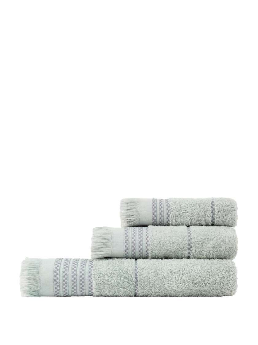 Σετ Πετσέτες (30x50 + 50x90 + 70x140) Plush - Dusty Mint