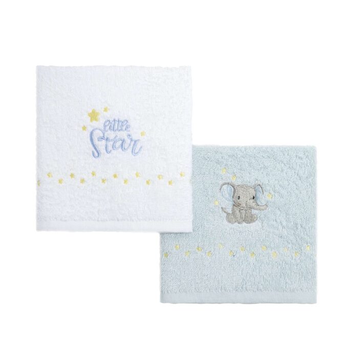 Σετ Πετσέτες (2 x 30x30) - Elefantini