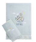Σετ Πετσέτες (30x50 + 70x140) - Sleepy Racoon