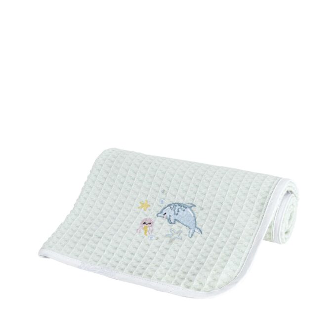 Κουβέρτα Πικέ 80x110 - Sea Love