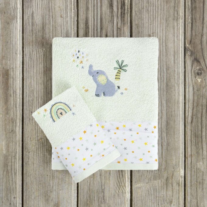 Σετ Πετσέτες (30x50 + 70x120) - Flopsy