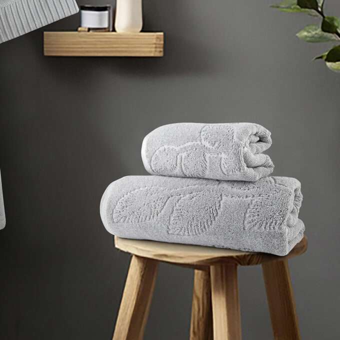 Σετ Πετσέτες (50x90 + 70x140) - Serenity Gray