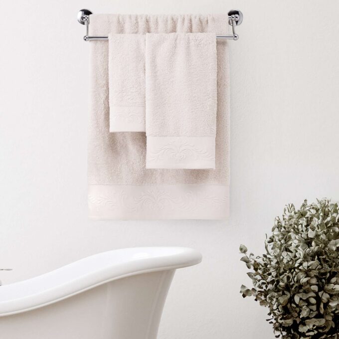 Σετ Πετσέτες (30x50 + 50x90 + 70x140) - Ambrose Nude