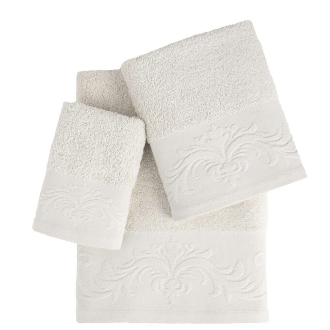 Σετ Πετσέτες (30x50 + 50x90 + 70x140) - Ambrose Light Beige