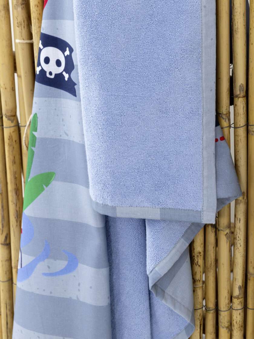 Πετσέτα Θαλάσσης δύο όψεων 70x140 - Pirate