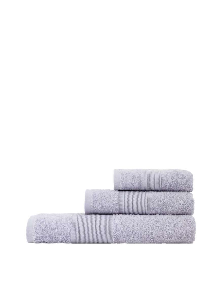 Σετ Πετσέτες (30x50 + 50x90 + 70x140) Oasis - Light Gray