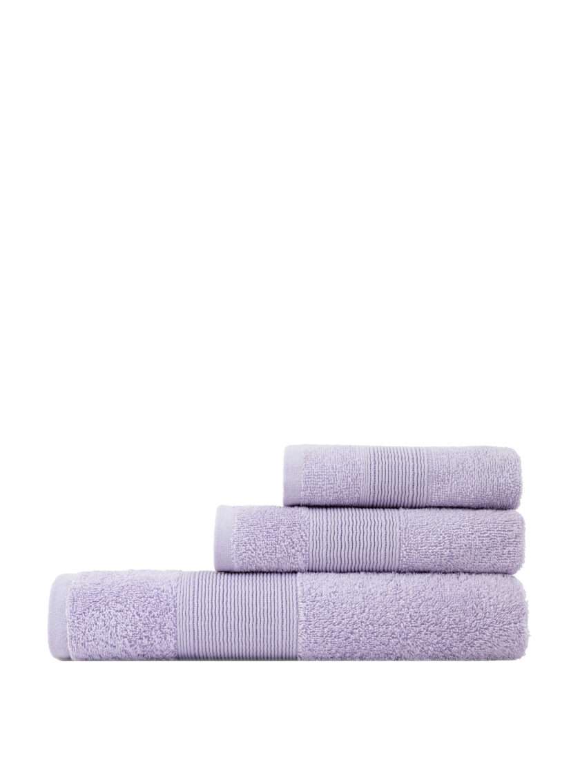 Σετ Πετσέτες (30x50 + 50x90 + 70x140) Oasis - Lilac