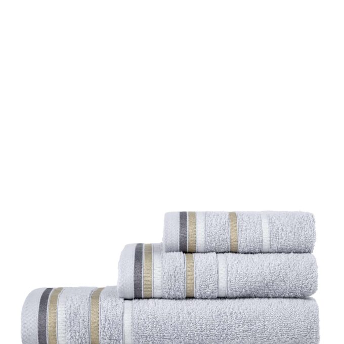 Σετ Πετσέτες (30x50 + 50x90 + 70x140) Embrace - Light Gray