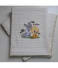 Κουβέρτα Πικέ 80Χ100cm BABY LOONEY TUNES-1