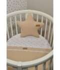 Oliver Baby Des.404 Καλοκαιρινή Κουβέρτα Διπλής Όψης Μπεζ 75x95-1
