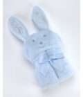Κουβέρτα ΜORA POMPON RABBIT ΓΑΛΑΖΙΟ 75Χ95 cm-1