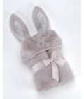 Κουβέρτα MORA POMPON RABBIT Σάπιο Μ΄ήλο 75Χ95cm-1