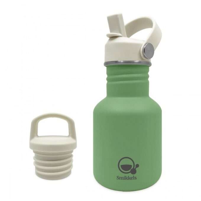 Μεταλλικό παγούρι 350ml Πράσινο Smikkels-1