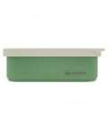 Lunchbox μεταλλικό 900 ml Πράσινο με καπάκι σιλικόνης Smikkels-1