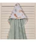 Μπουρνούζι κάπα 75x75 100% βαμβάκι 450 γρμ/τμ Design 413-1 Oliver Baby-1