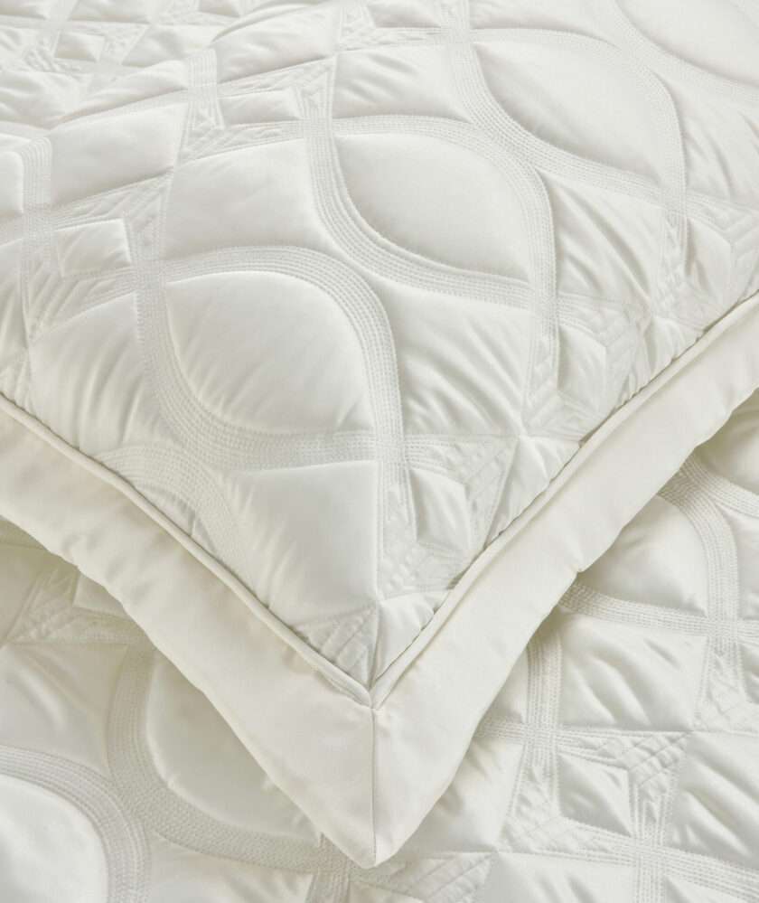 Monte Carlo (Ivory) Bedspread 250x240 + Mαξ/θήκες 50x70/2τεμ-3