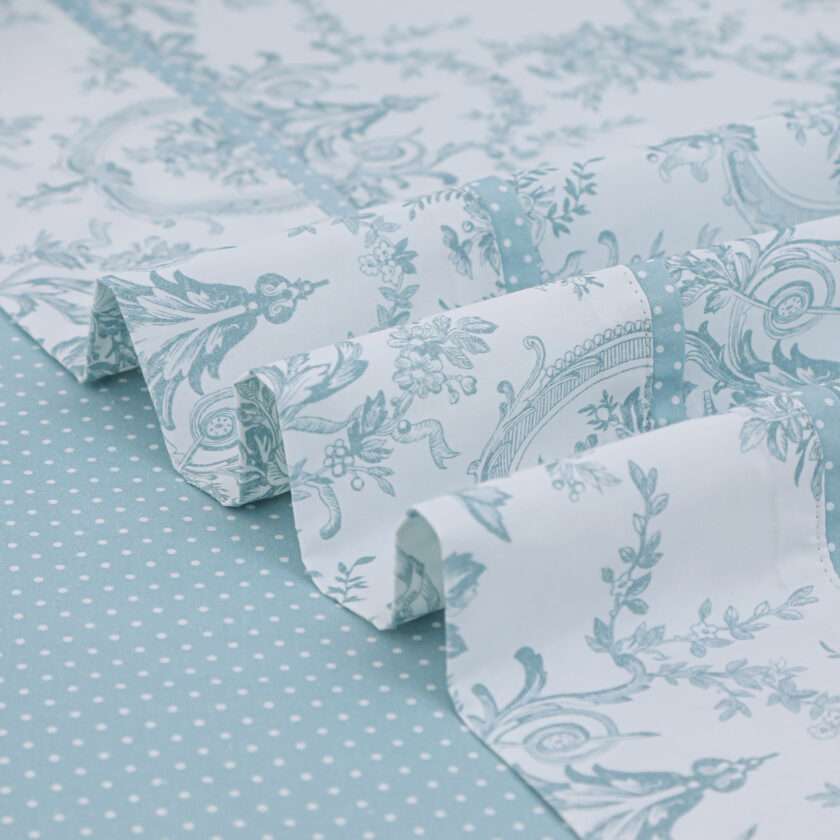Chantal (Aqua) (ΣΕΤ ΣΕΝΤΟΝΙΑ Υ/Δ 245x270+2 ΜΑΞ/ΘΗΚΕΣ 52x75) 210TC-4