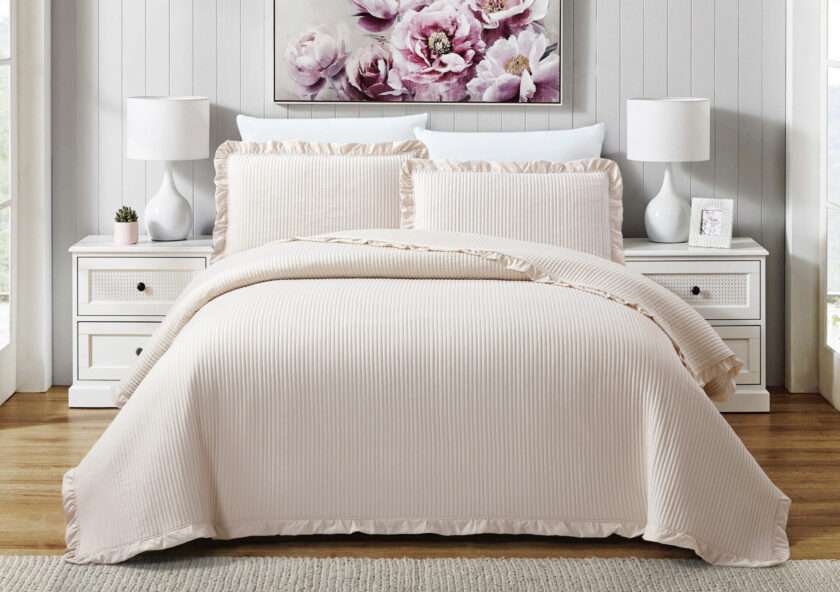 Armony (Beige) Bedspread-2